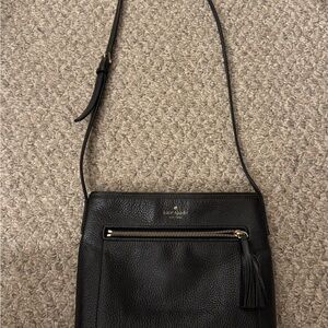 Kate Spade Black Leather Crossbody Bag